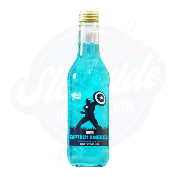 Potions Cauldron Captain America Blue Grape Soda 330ml