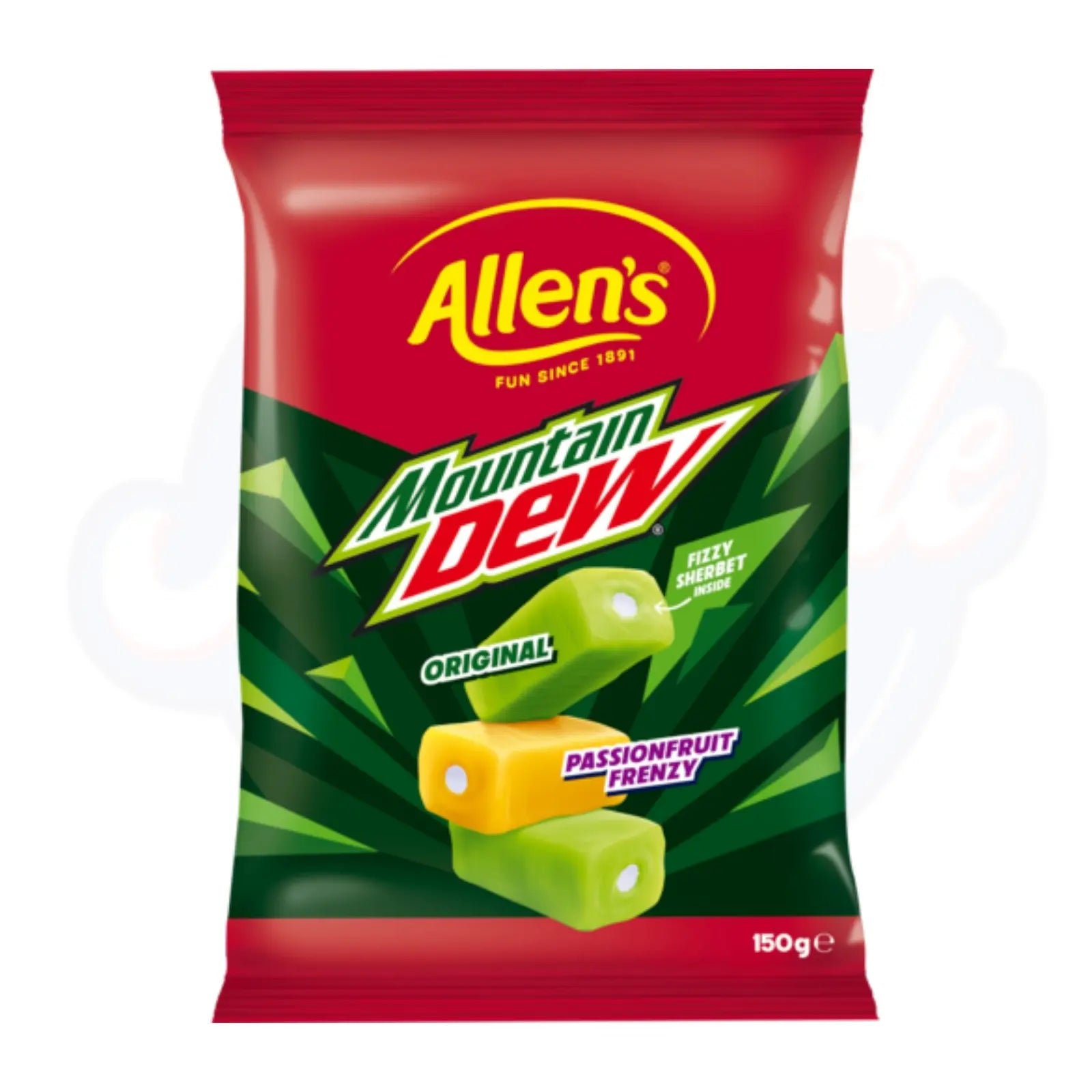 Allen's Mountain Dew Chews 150g