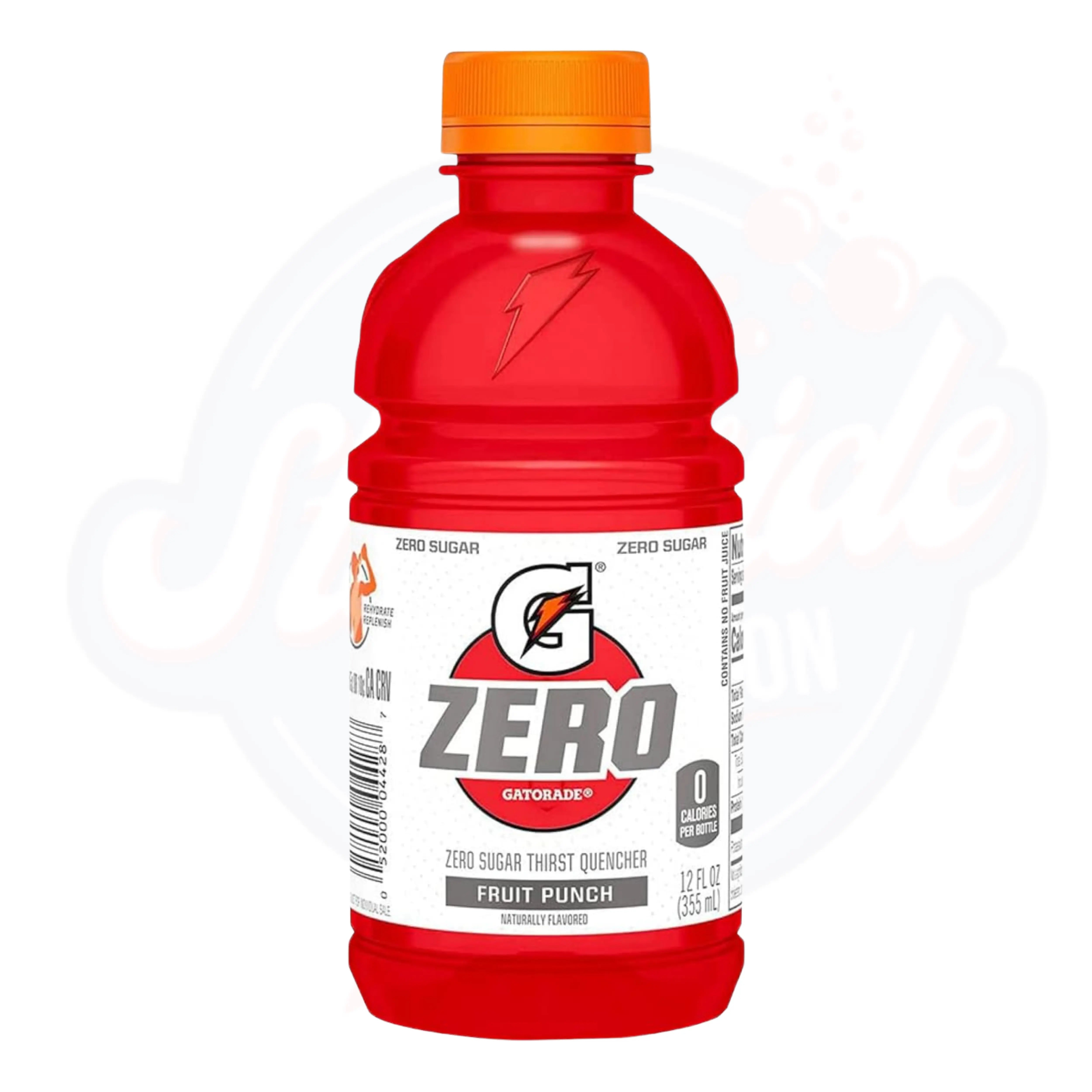 Gatorade Zero Fruit Punch 12 fl oz/355ml - Pack of 12