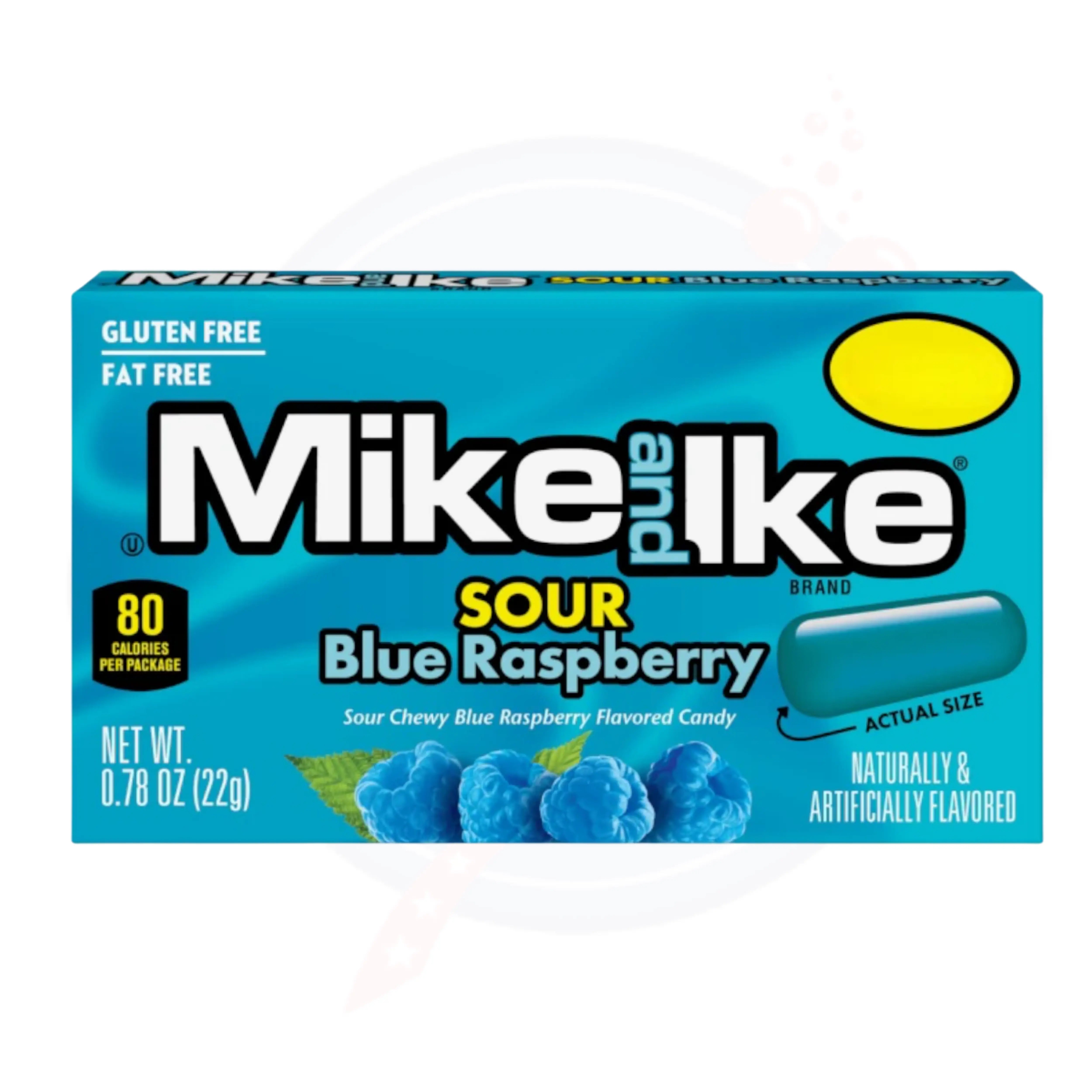 Mike and Ike Sour Blue Raspberry 0.78oz/22g