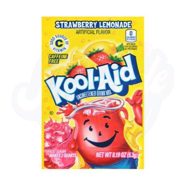 Kool-Aid Strawberry Lemonade 0.19oz/5.3g- Pack of 6
