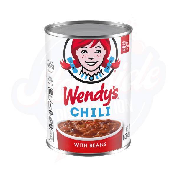 Wendy's Canned Chili with Beans 15 oz/425g - Pack of 3