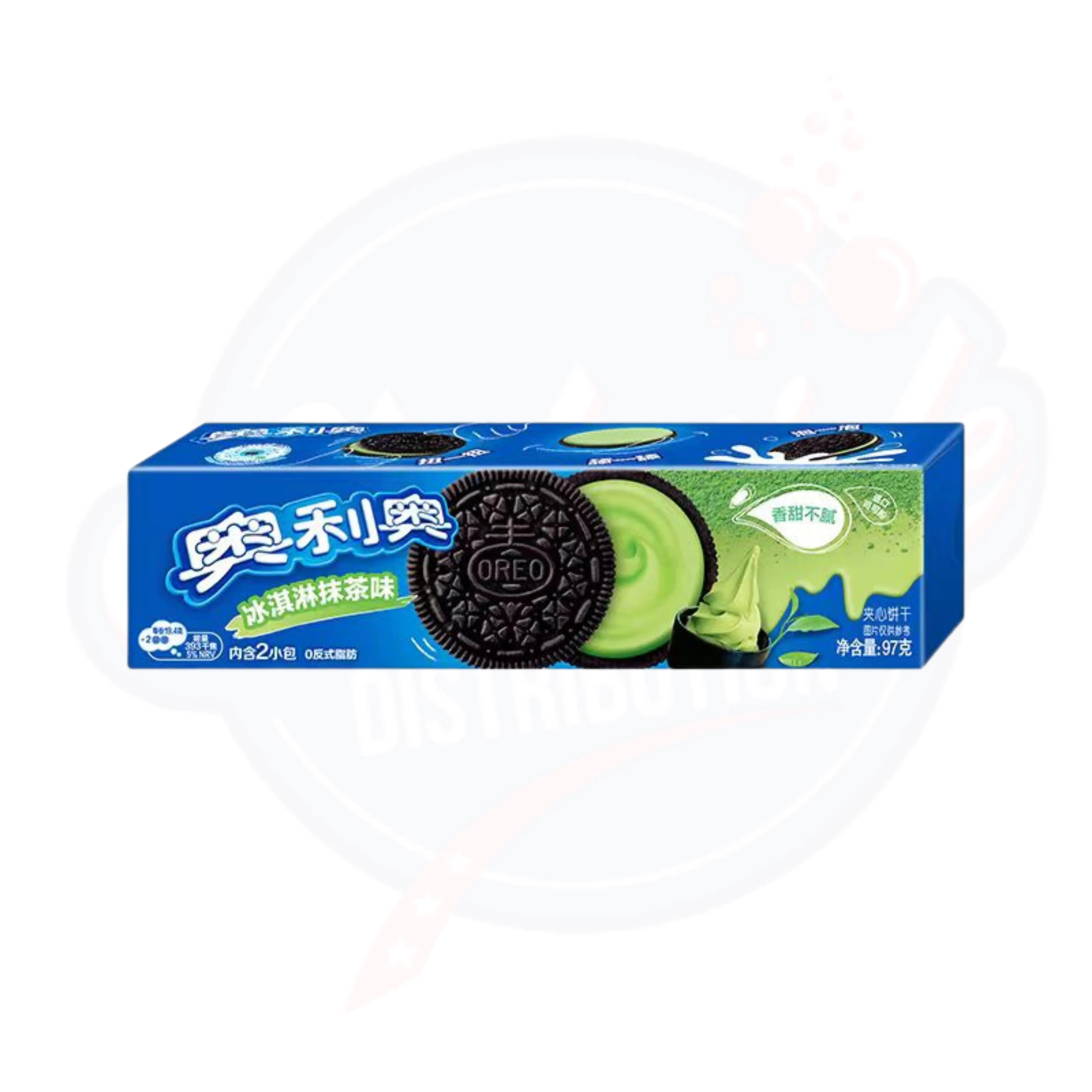 Oreo Sandwich Cookie Ice Cream & Matcha Flavour 97g