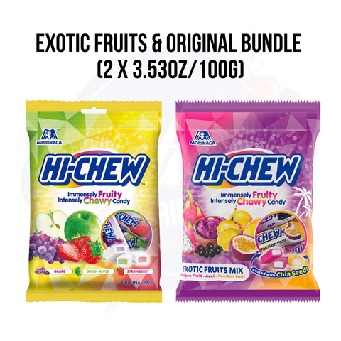 Exotic Fruits & Original Bundle (2 x 3.53oz/100g)