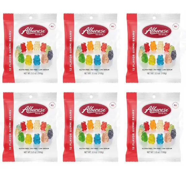 Albanese Gummi Bears 100g Pack of 6