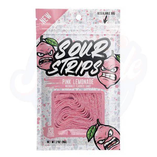 Sour Strips Pink Lemonade 3.4oz/96g
