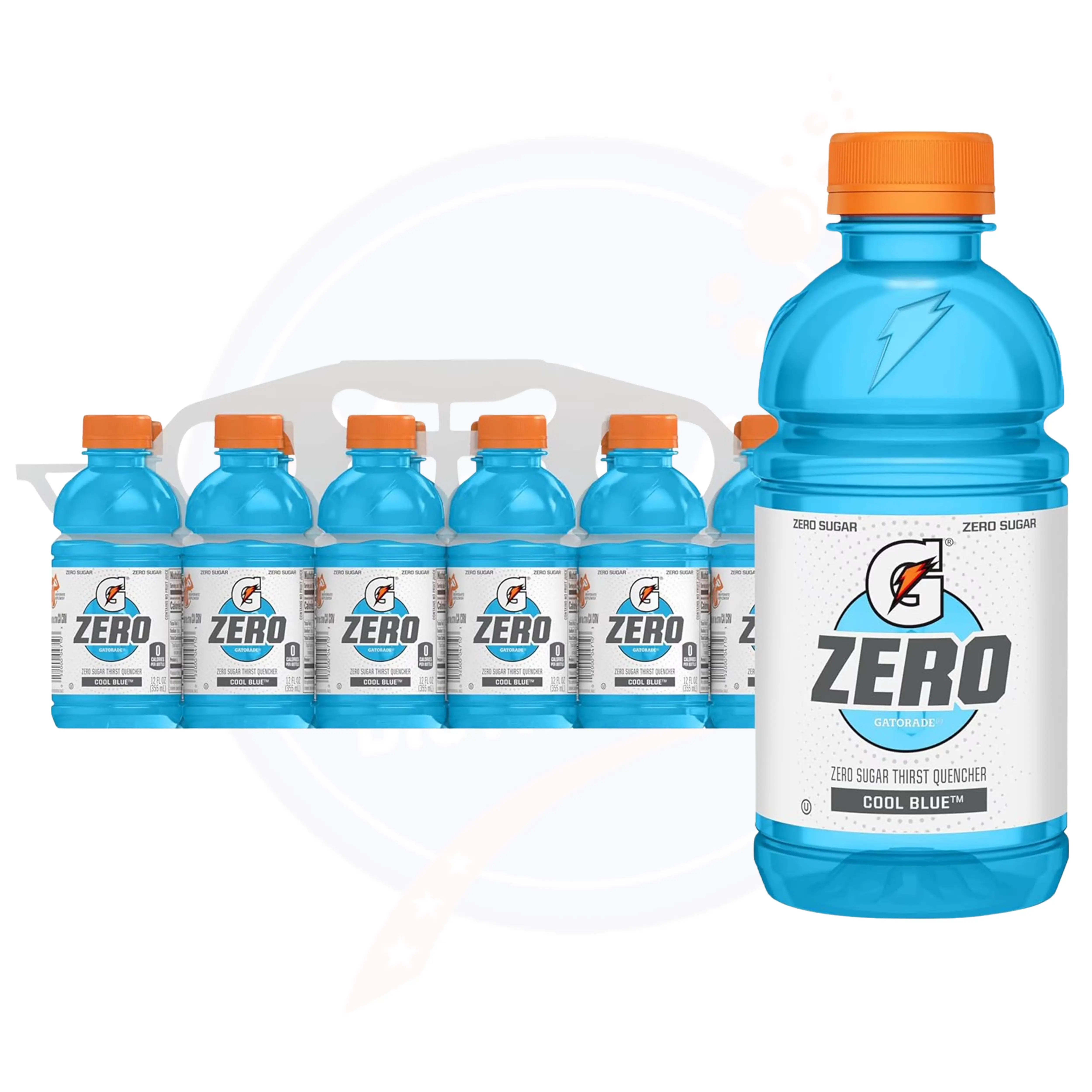 Gatorade Zero Cool Blue 12 fl oz/355ml - Pack of 12