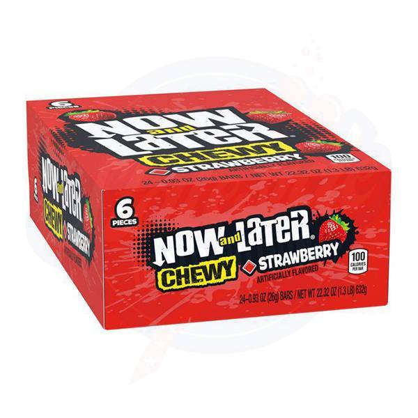 Now & Later Strawberry 0.93oz/26g