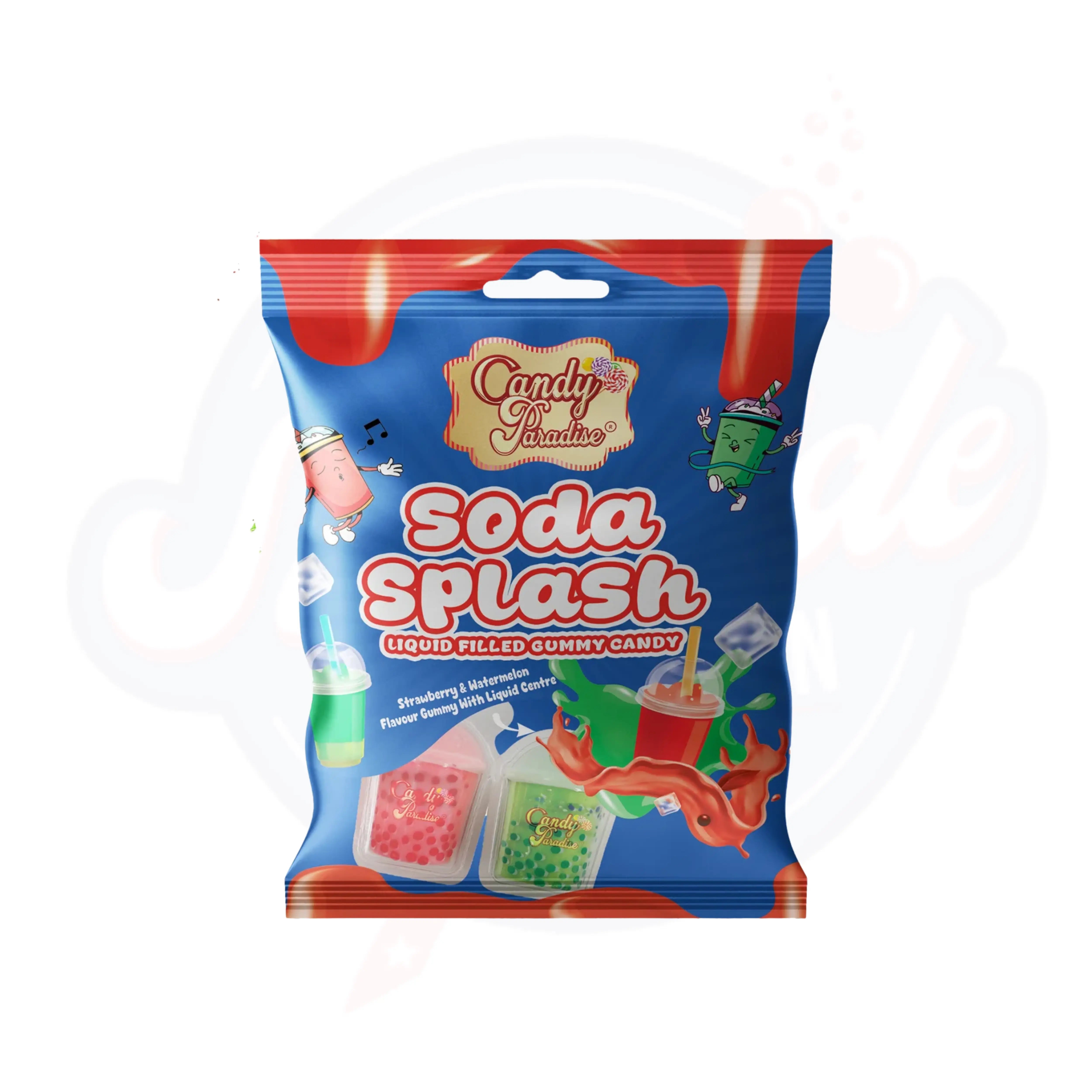 Candy Paradise Soda Splash Gummy 72g