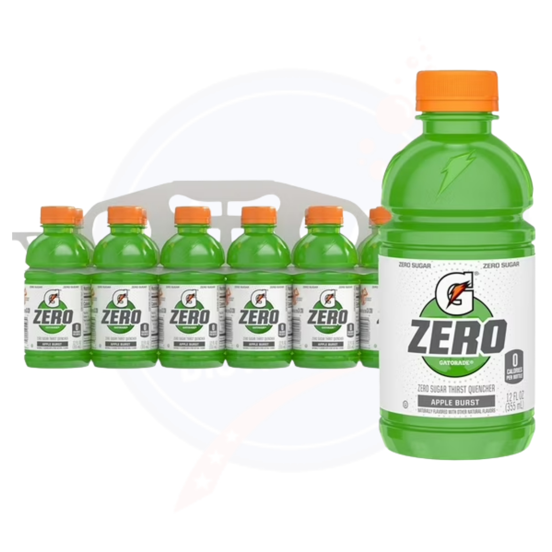 Gatorade Zero Apple Burst 12 fl oz/355ml - Pack of 12