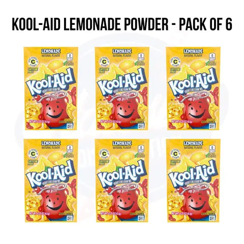 Kool-Aid Lemonade Powder 0.22oz/6g- Pack of 6