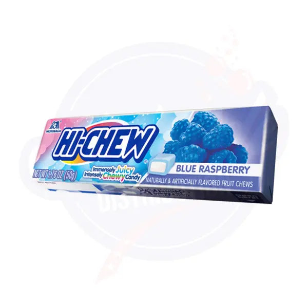 Hi-Chew Chewy Blue Raspberry Candy 1.76oz/50g