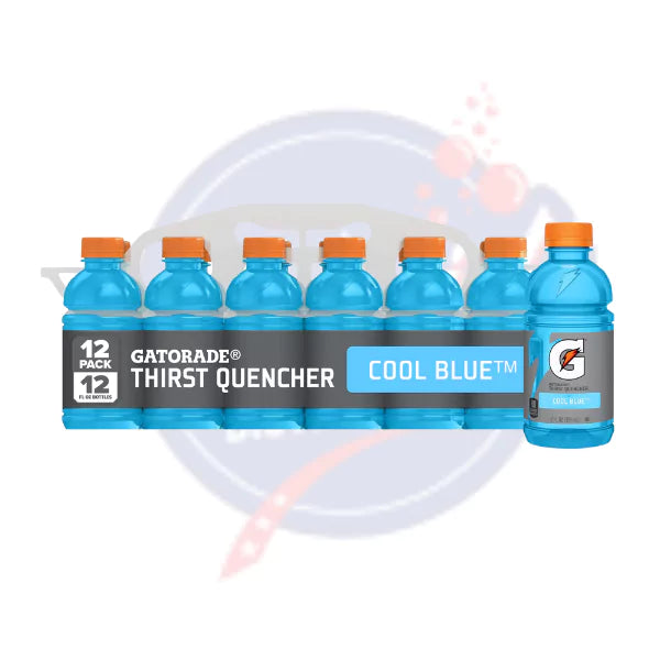 Gatorade Cool Blue 12 fl oz/355ml - Pack of 12