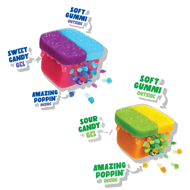 Gummi Popz 26g Sweet & Sour Blind Box