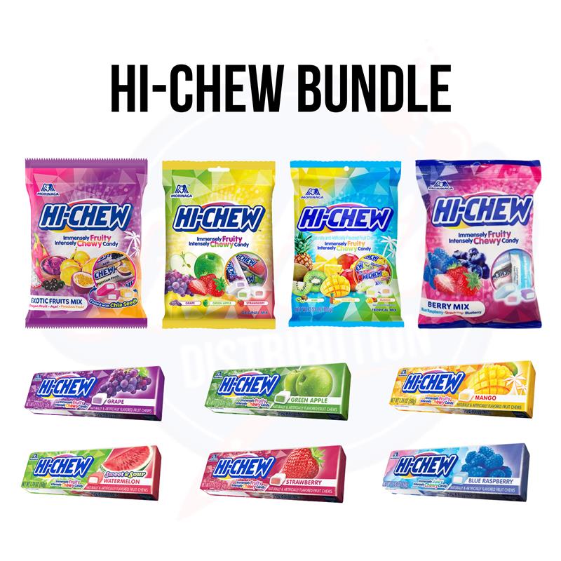 Hi-Chew Ultimate Bundle – 4x 100g Bags & 6x 50g Sticks