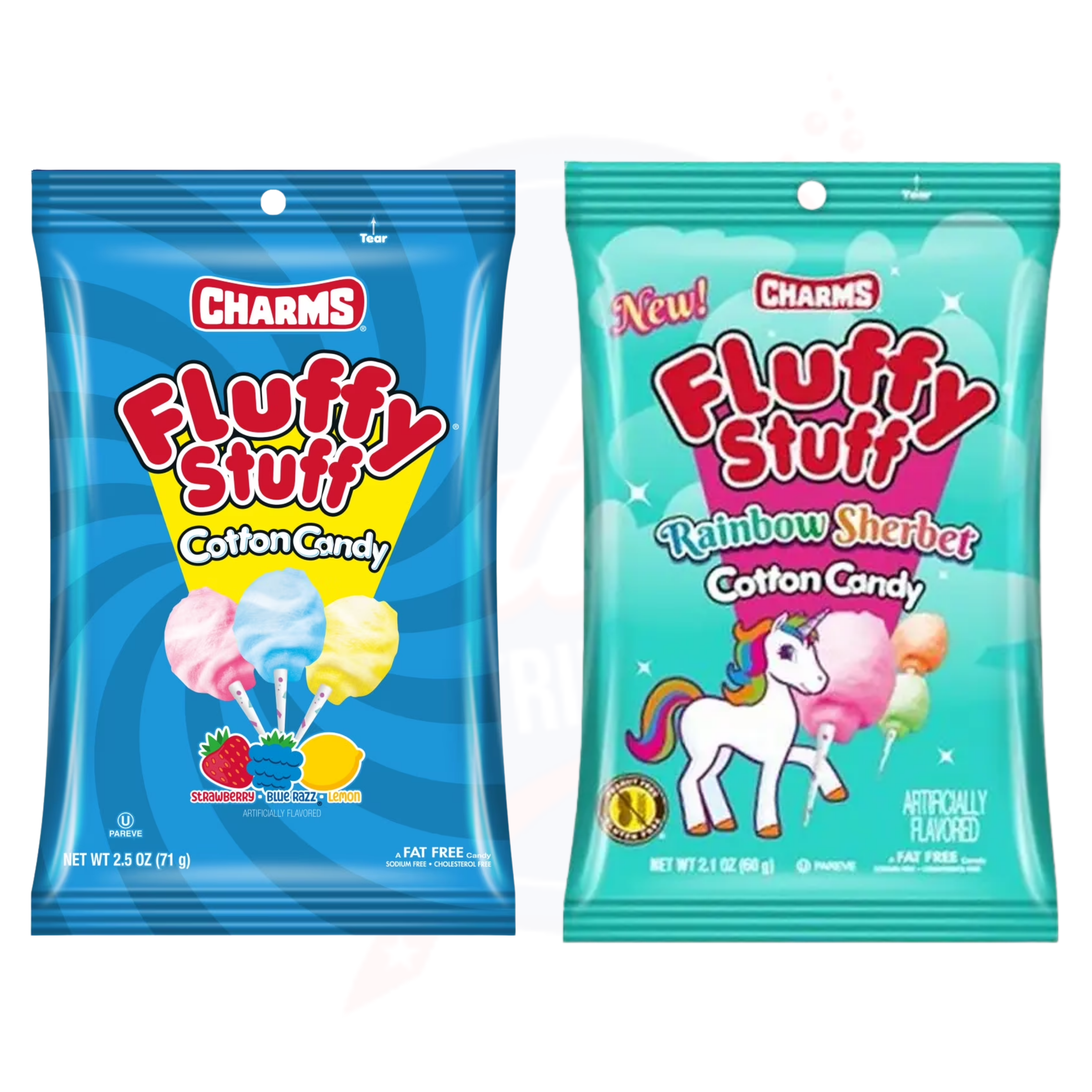 Charms Fluffy Stuff Variety Bundle - 2 Flavours