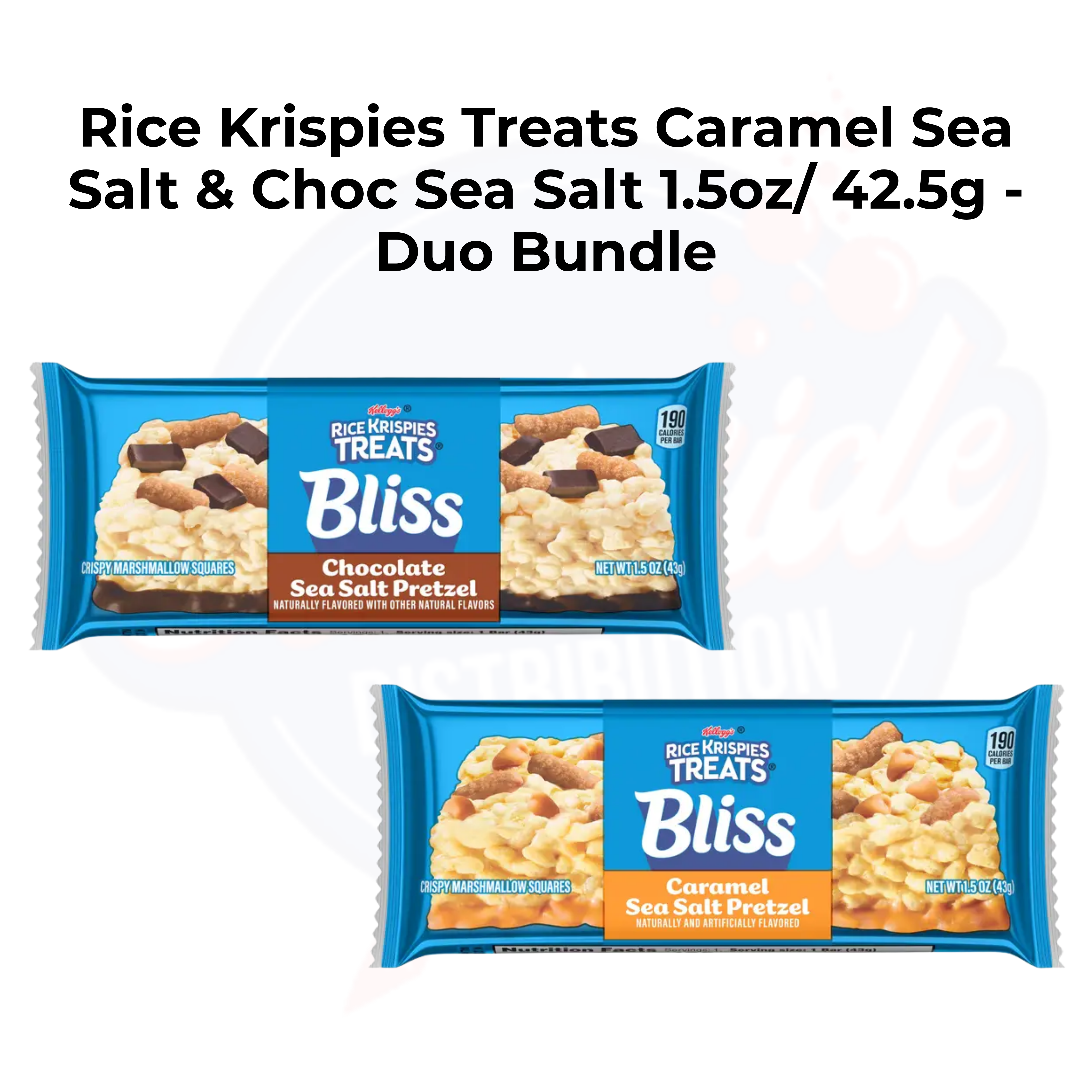 Kelloggs Rice Krispies Treats - Duo Bundle (Caramel BBD: 30/05/2026)