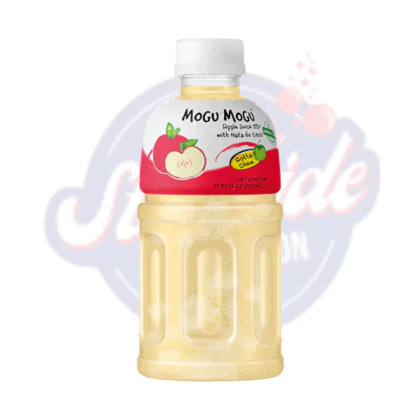 Mogu Mogu Nata De Coco Drink Apple Flavour 10.8fl oz/320ml - Pack of 6