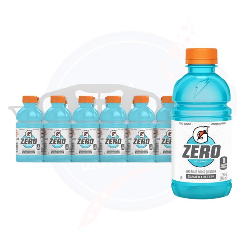 Gatorade Zero Glacier Freeze 12 fl oz/355ml - Pack of 12